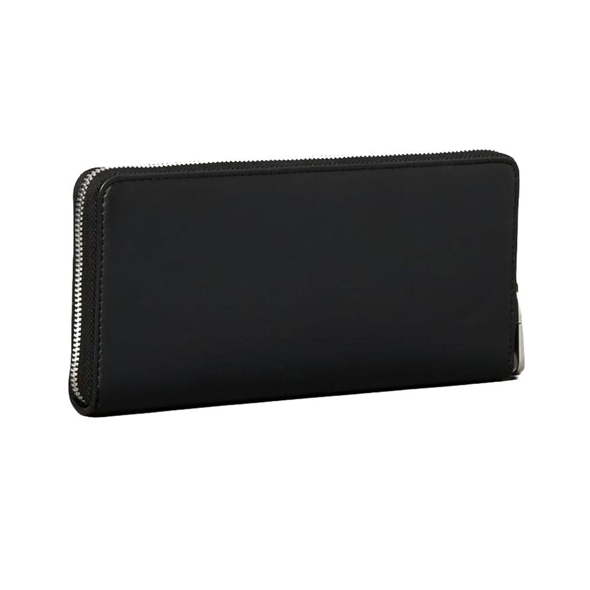Monogram Zip Around Wallet – Black