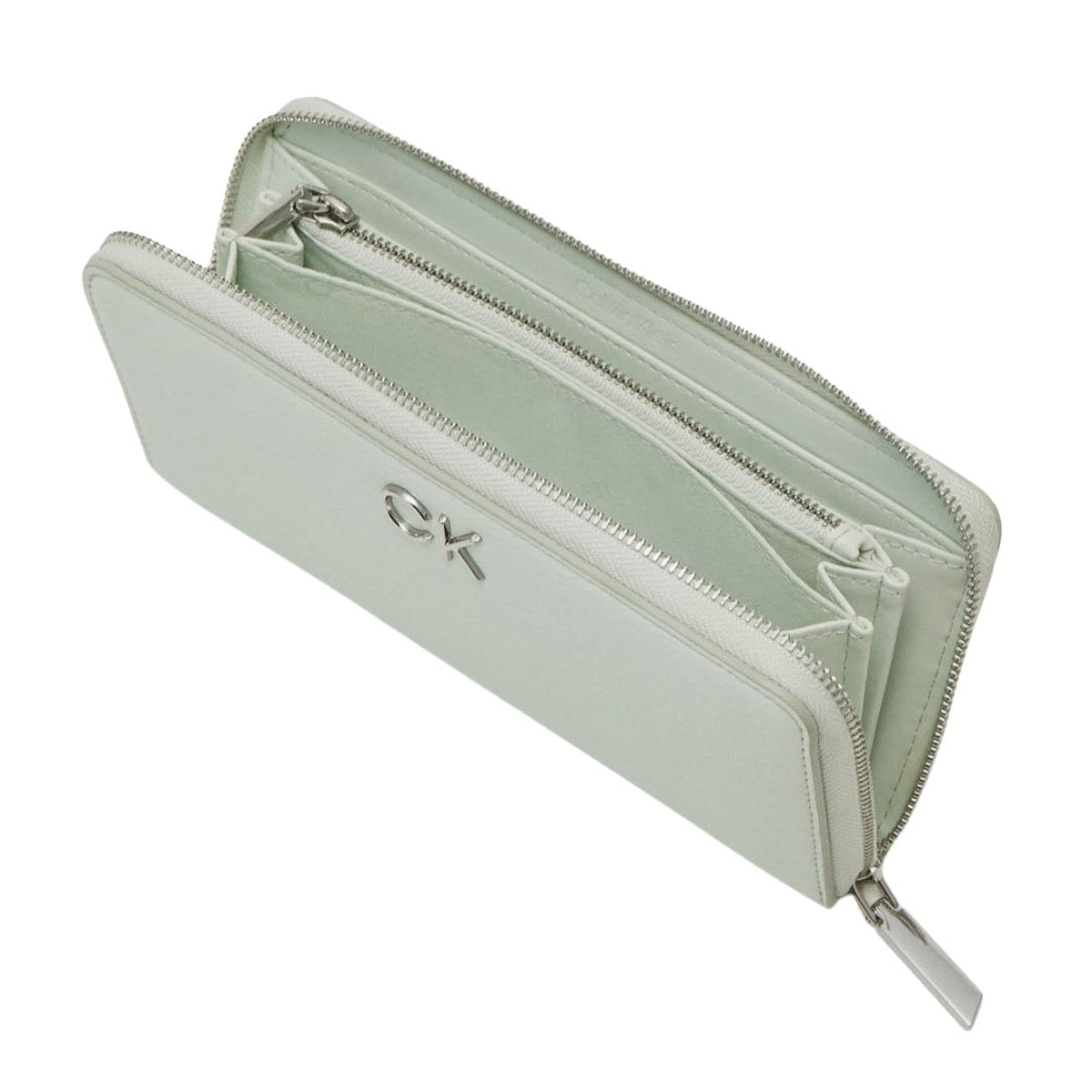 Zip Around Wallet – Sage Green
