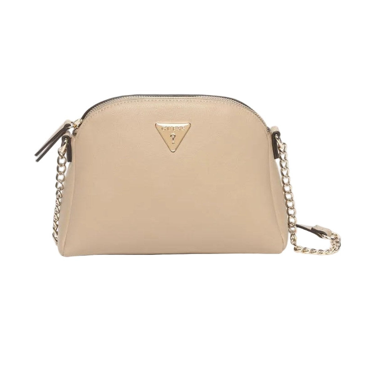 Victoria Chain Crossbody Bag - Black&Beige