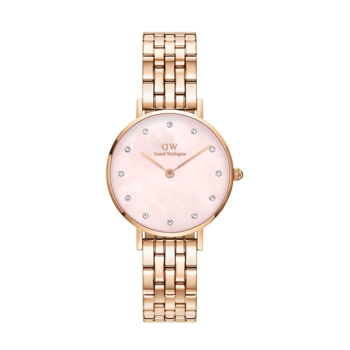 Petite Lumine Rose Gold Bracelet Watch