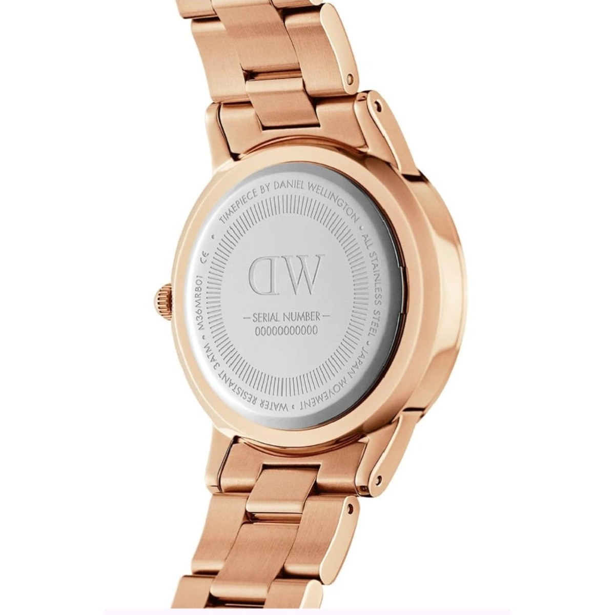 Petite Melrose Rose Gold Bracelet Watch