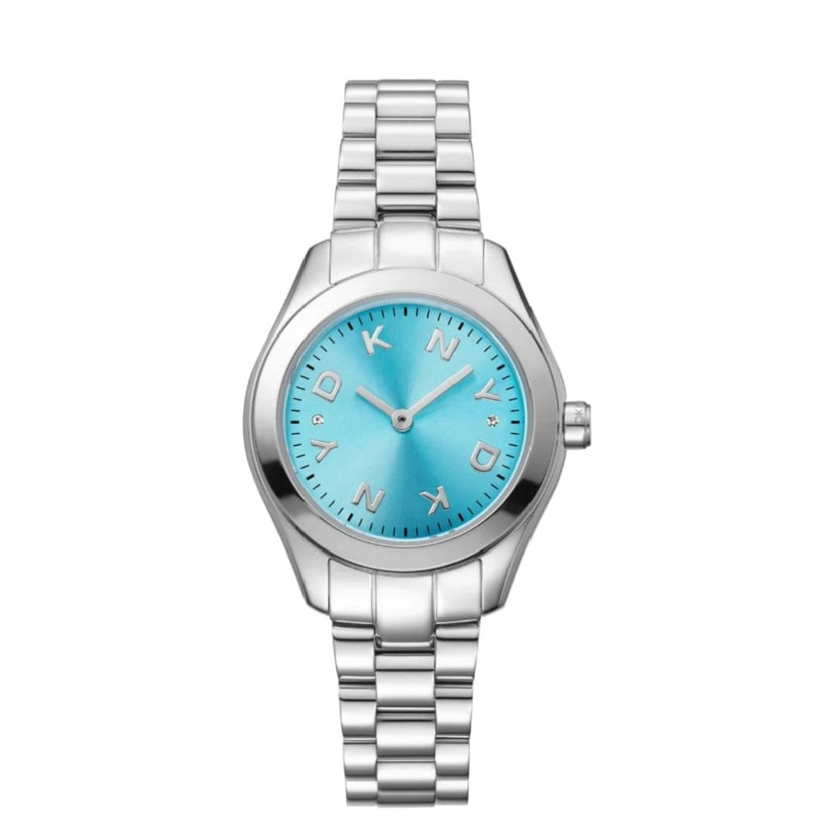 Watch Silver & Blue