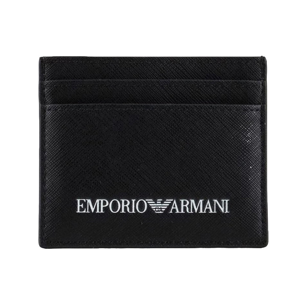 Signature Logo Card Holder – Black