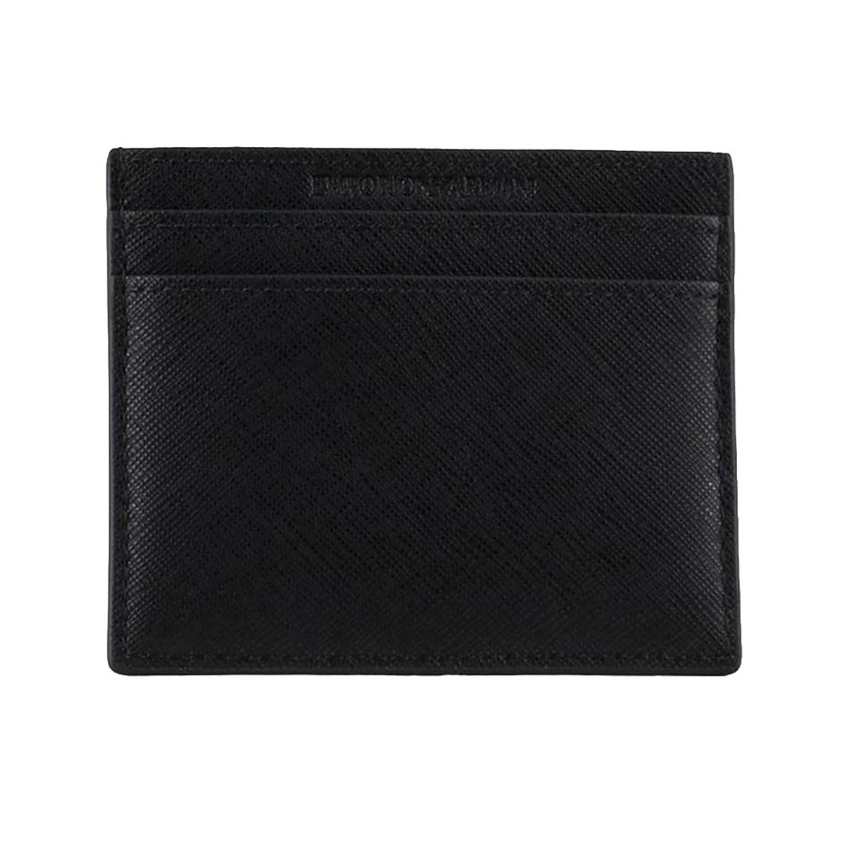 Signature Logo Card Holder – Black
