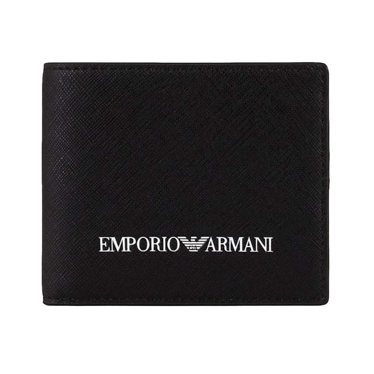 Signature Logo Bifold Wallet – Black