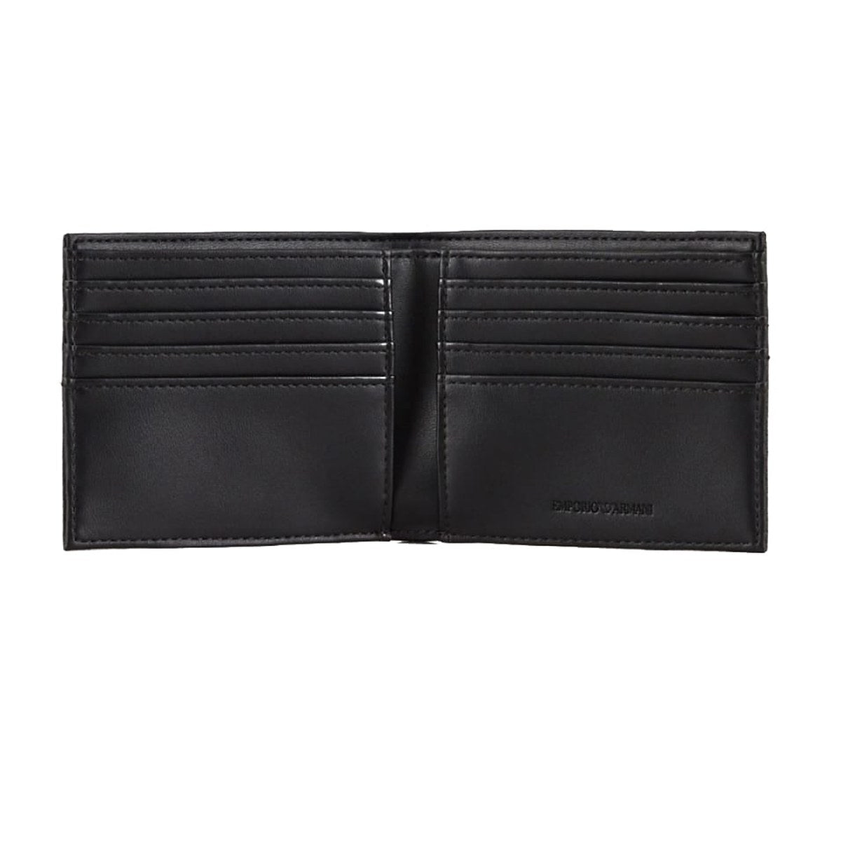 Classic Eagle Bifold Wallet – Black