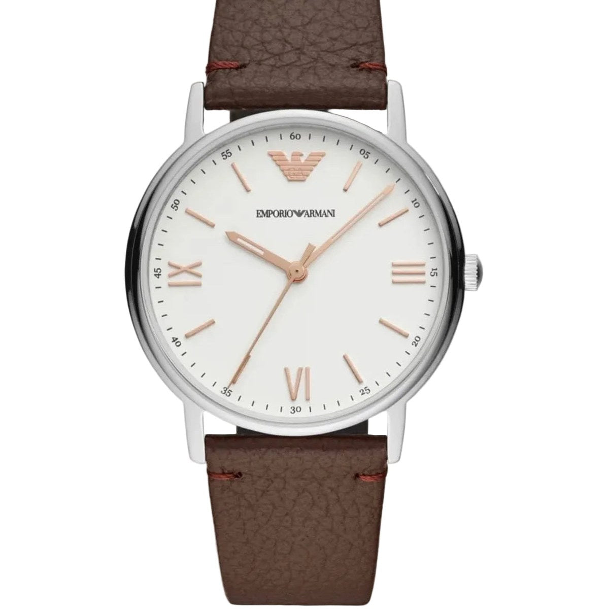 Classic Brown Leather Watch