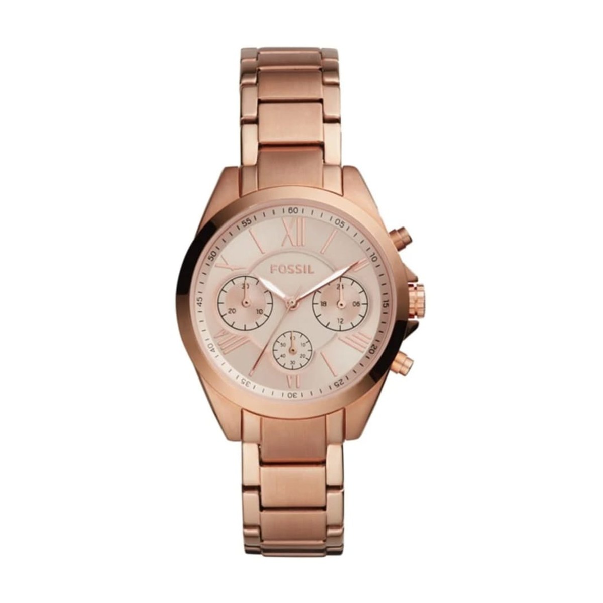 Riley Rose Gold Chronograph Bracelet Watch