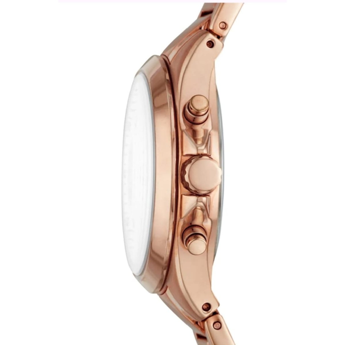Riley Rose Gold Chronograph Bracelet Watch