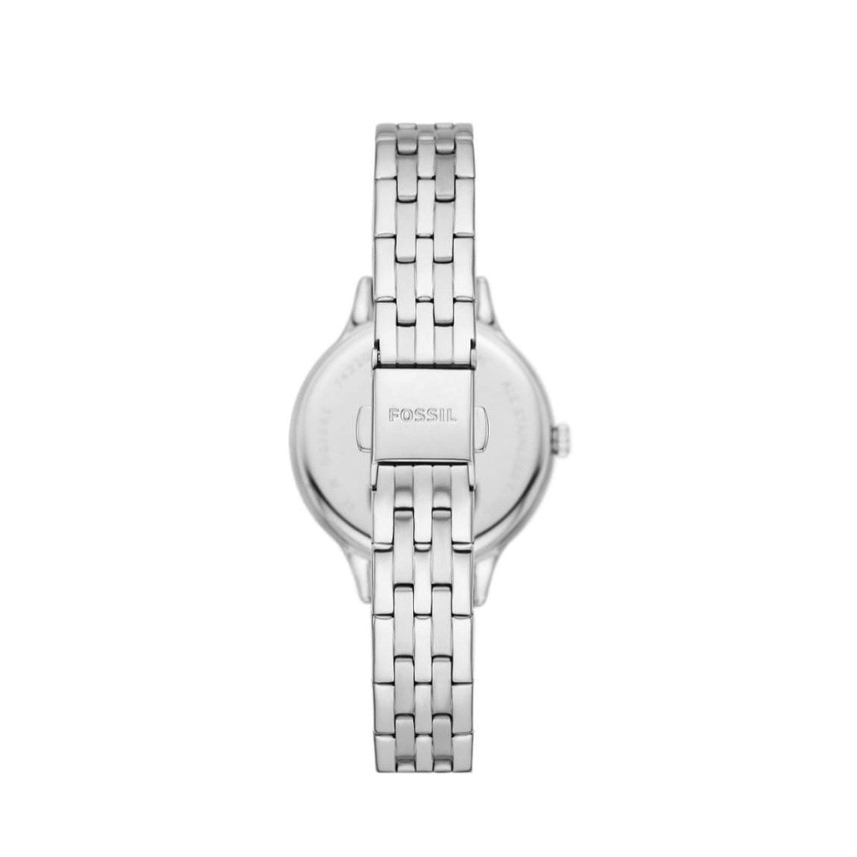 Carlie Crystal Silver Bracelet Watch