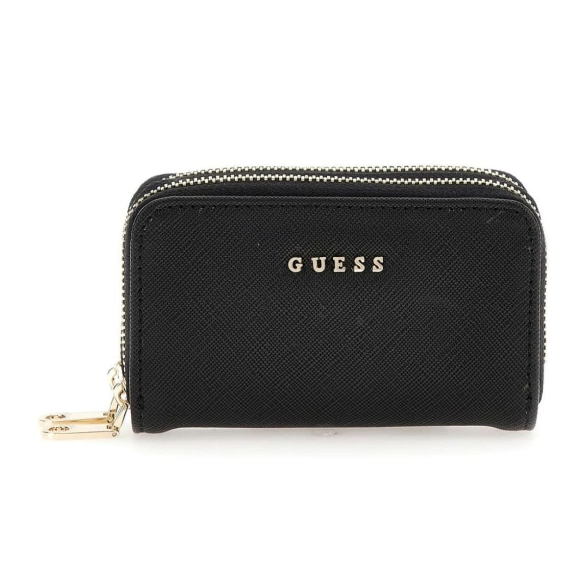 Zip Around Coin & Card Wallet – Black