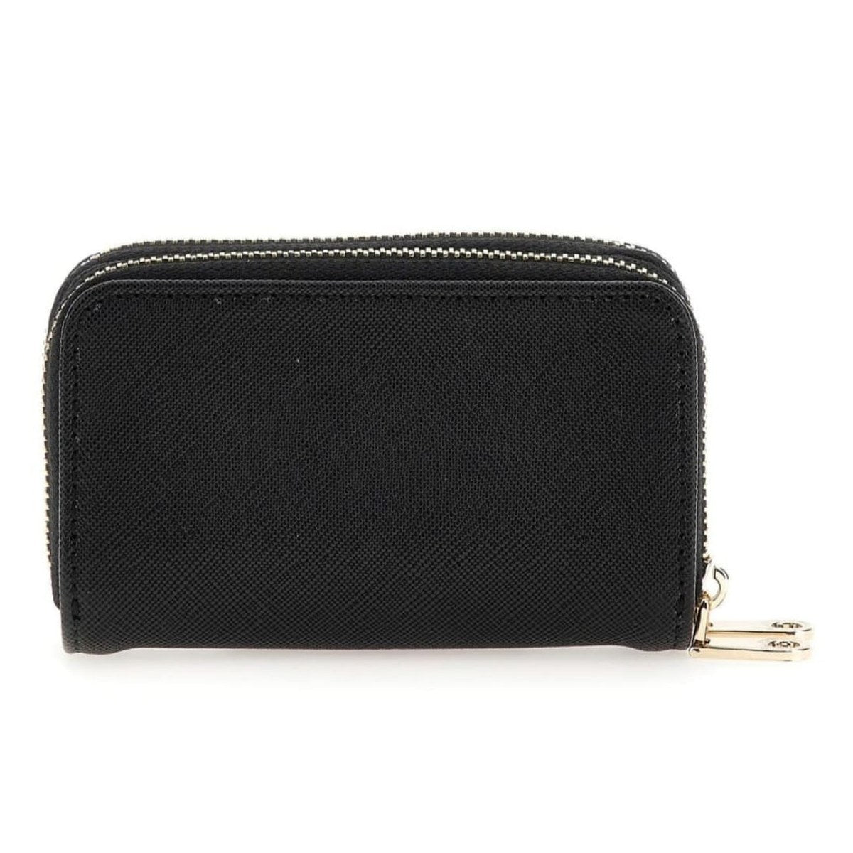 Zip Around Coin & Card Wallet – Black