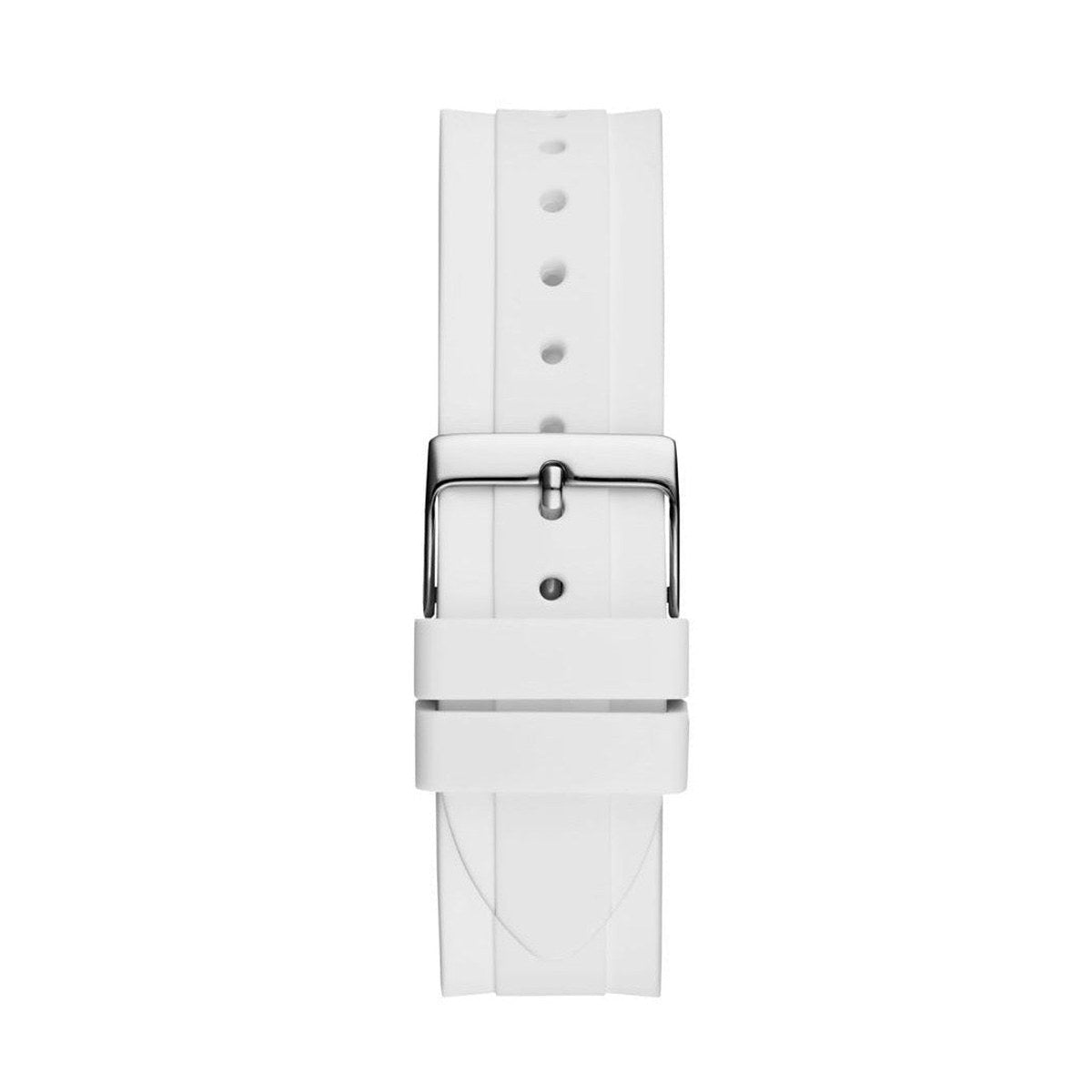 White Silicone Casual Watch
