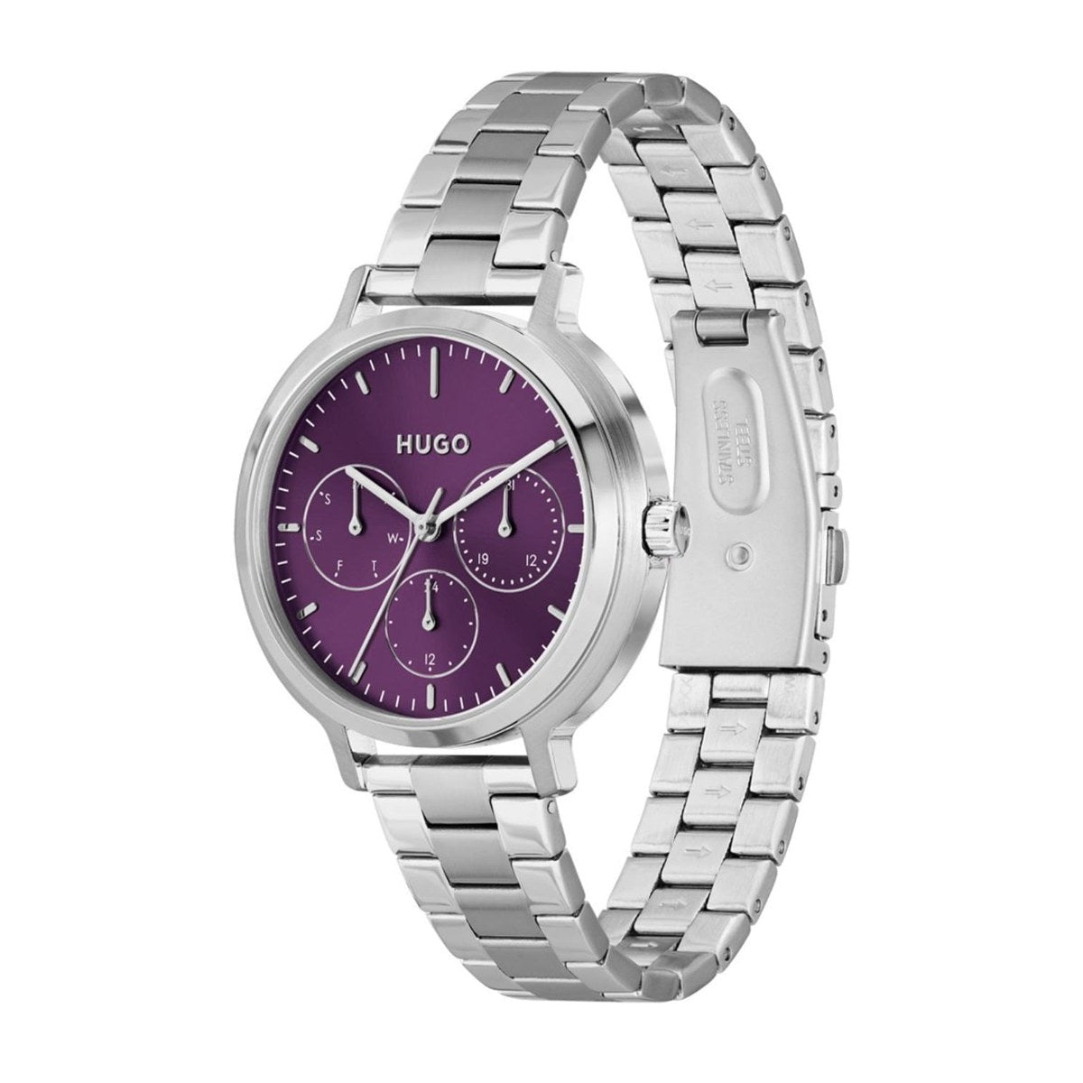 Sky Multifunction Silver Bracelet Watch