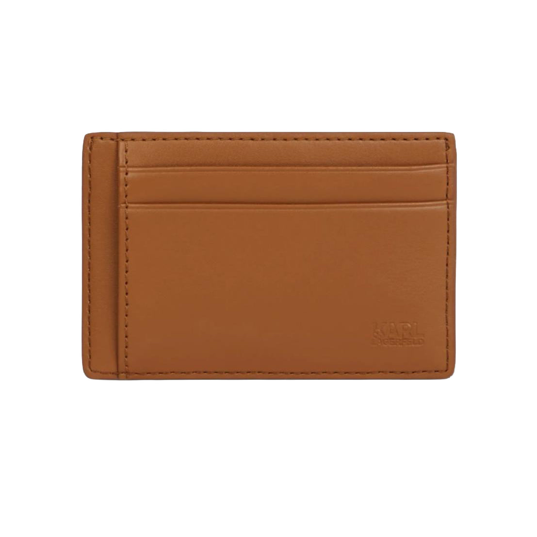 Karl lagerfeld card holder Brown
