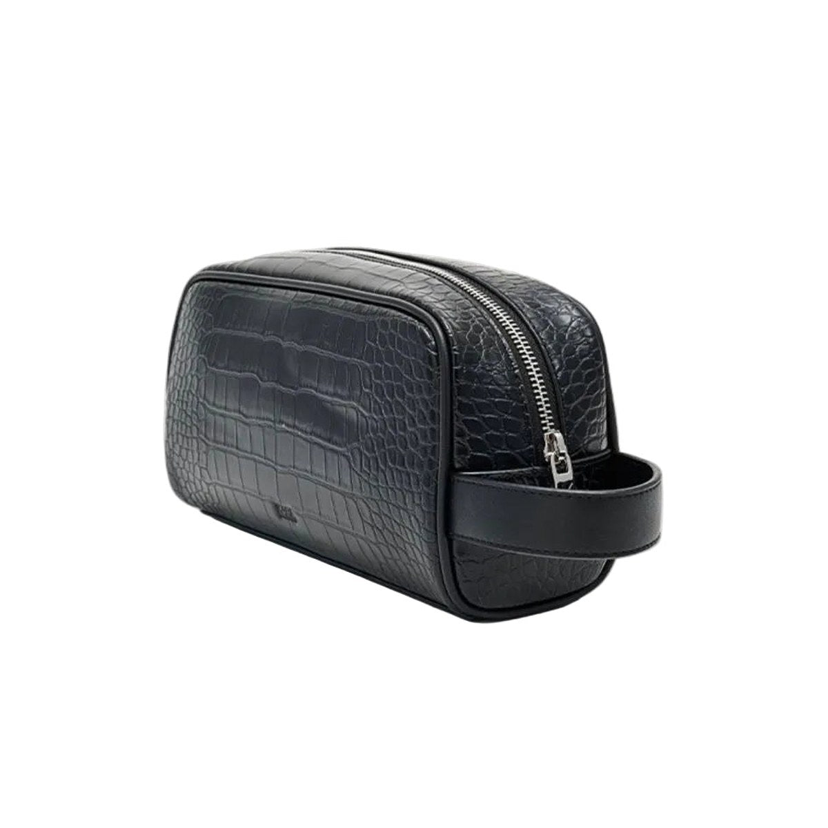K Croc Wash Bag - Black