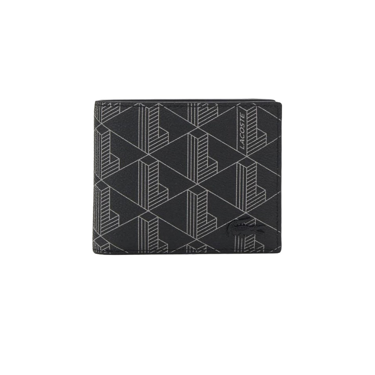 Monogram Bifold Wallet Gift Set – Black&Grey