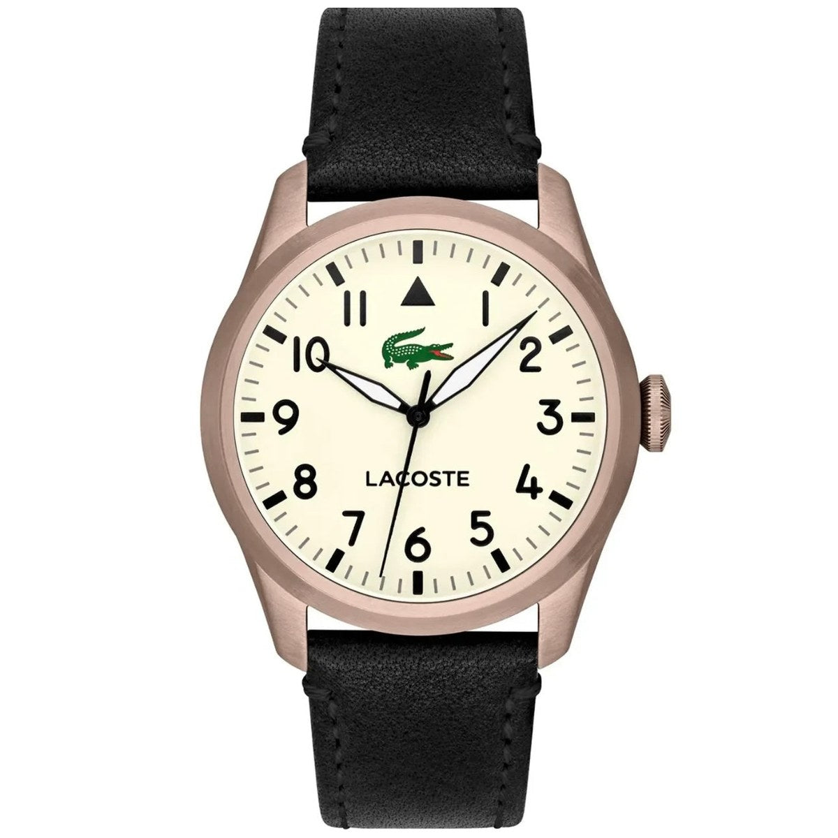 Heritage Black Leather Watch