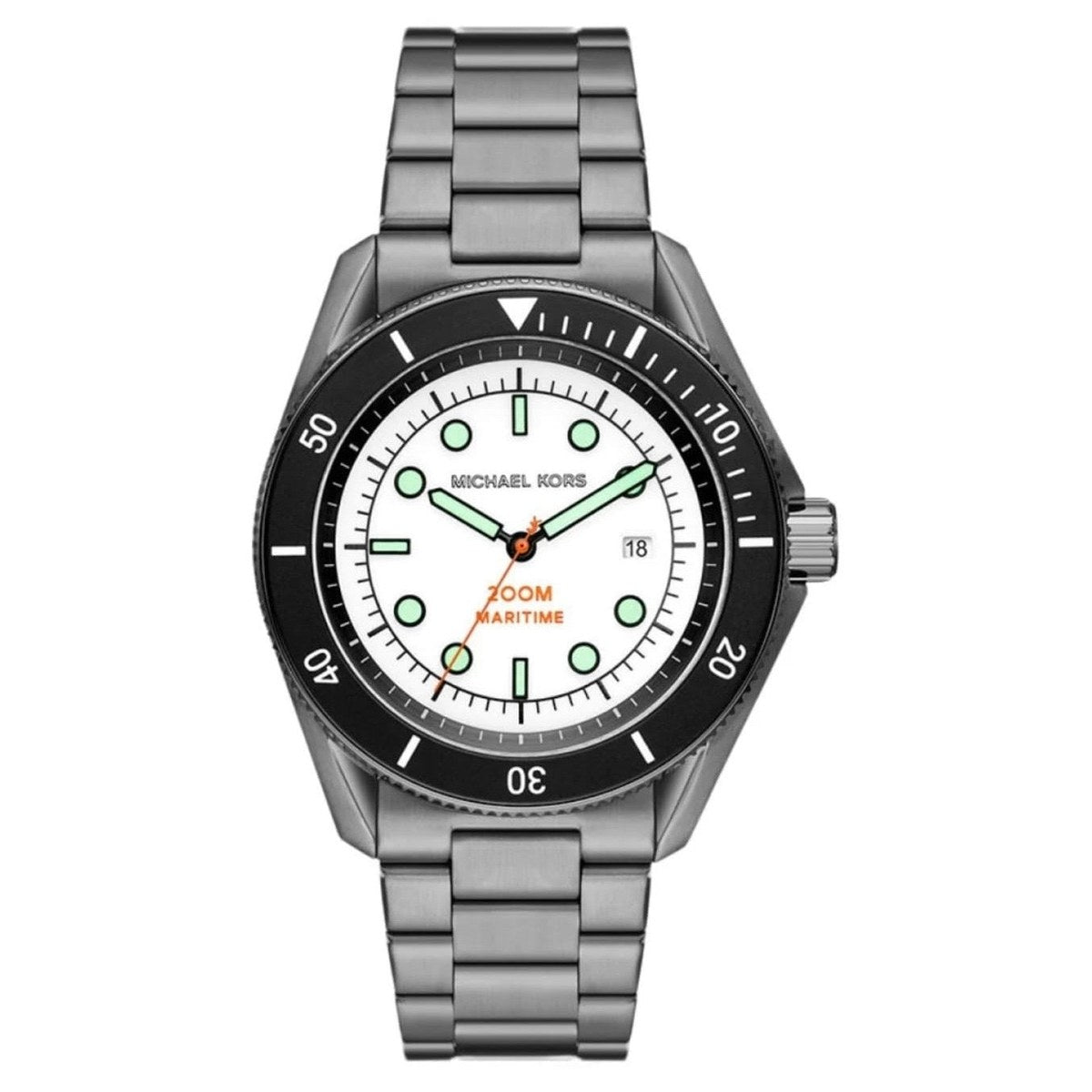 Maritime Gunmetal Stainless Steel Watch