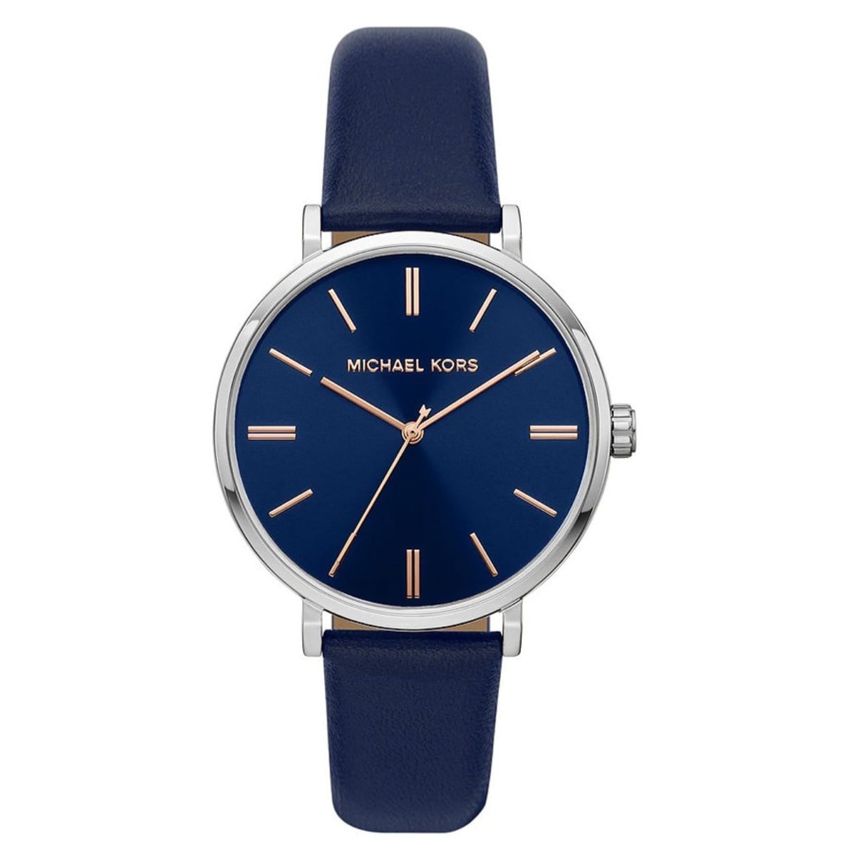 Pyper Blue Leather Watch