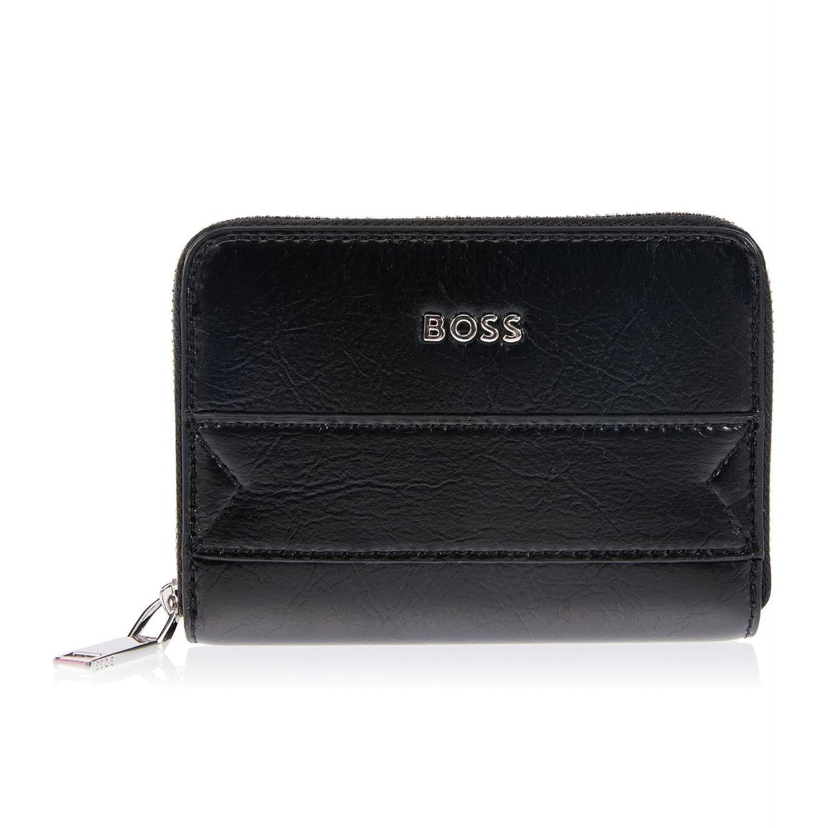 Pebbled Zip Around Wallet