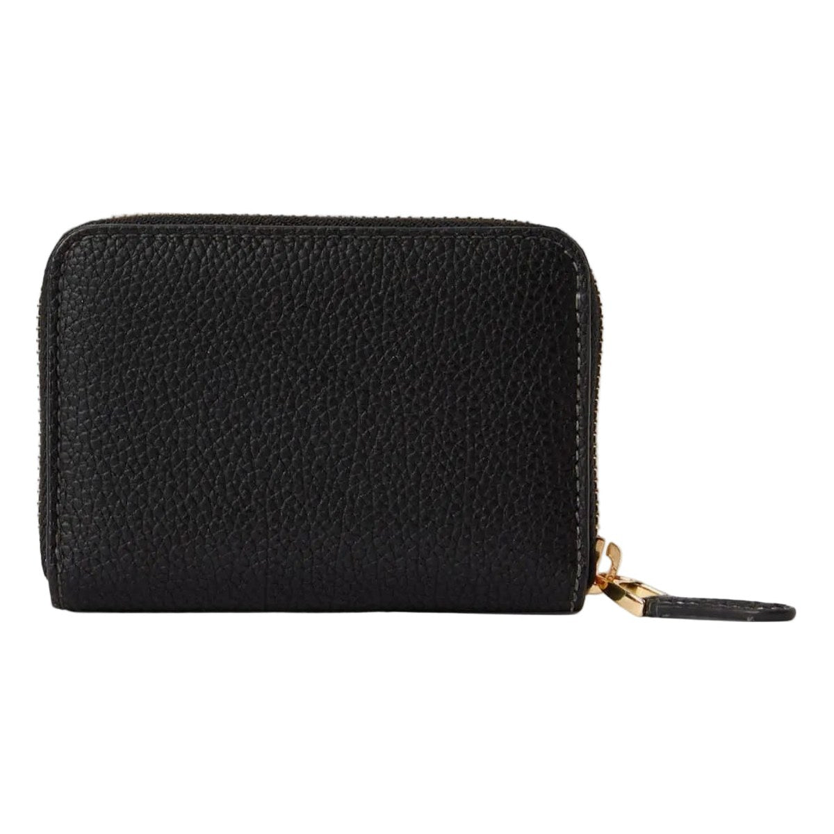 Monogram Zip small wallet – Black