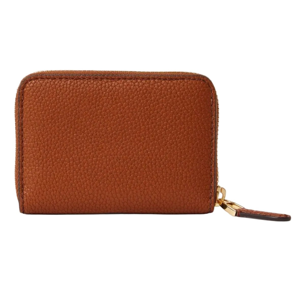 Monogram Zip small wallet – Brown