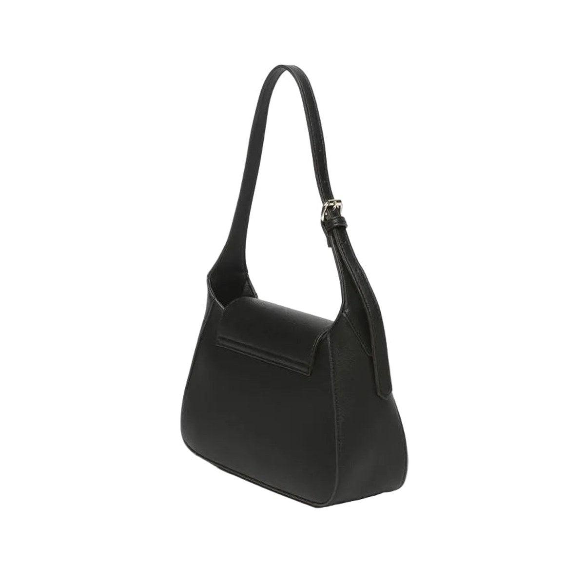 Victoria Flap Shoulder Bag - Black