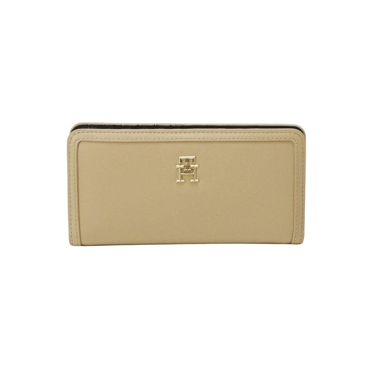 Classic Flap Wallet – Beige