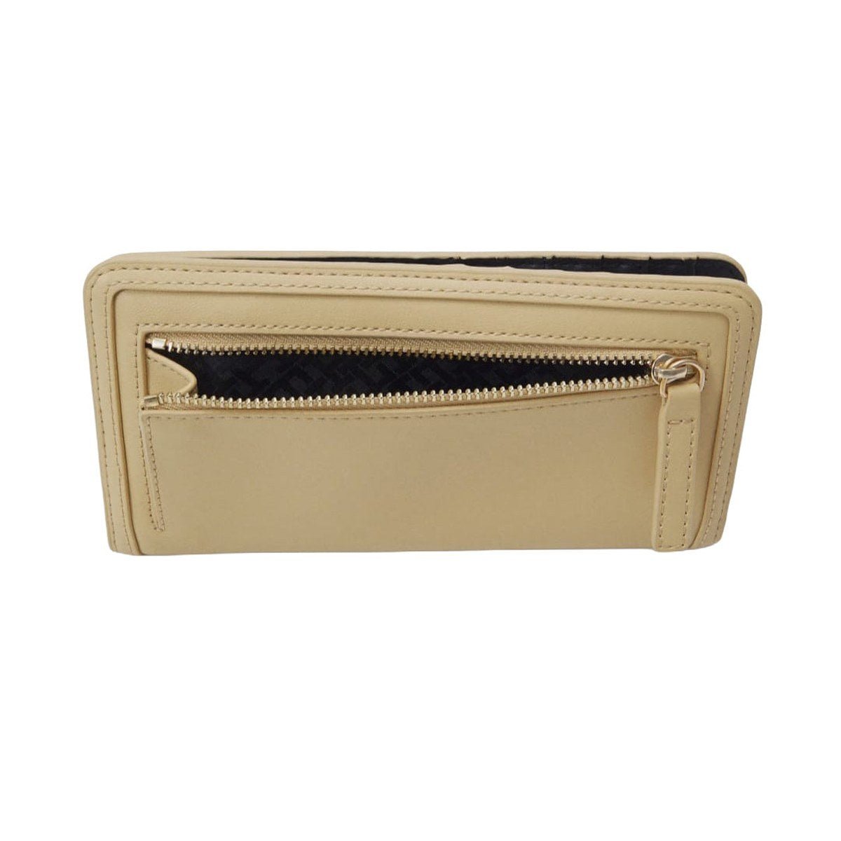 Classic Flap Wallet – Beige