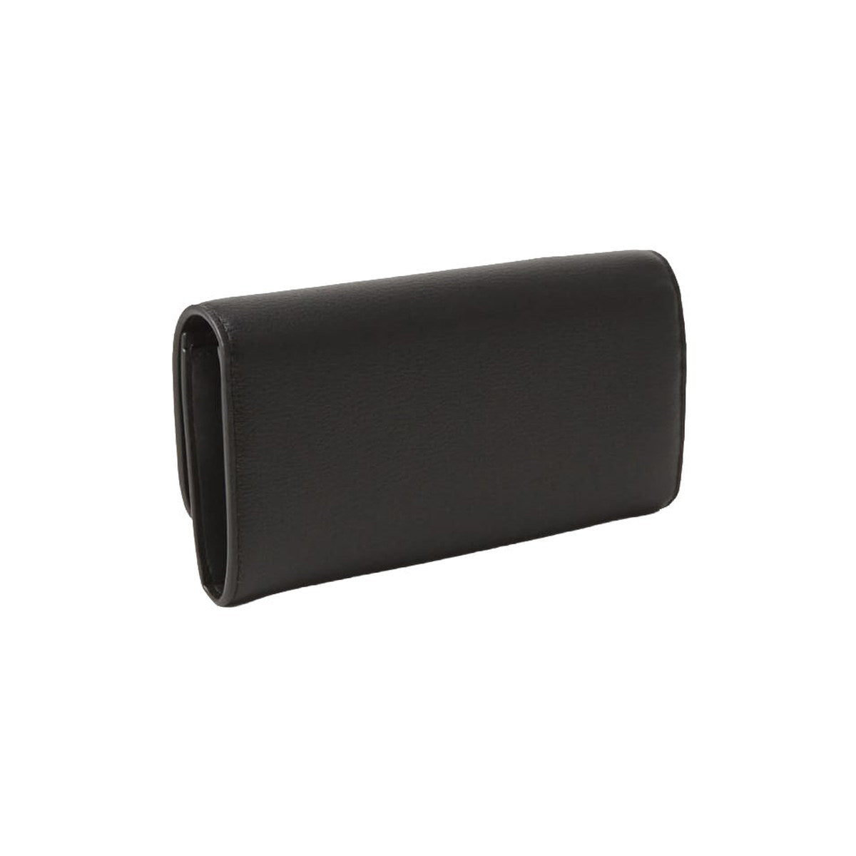 Flap Long Wallet – Black