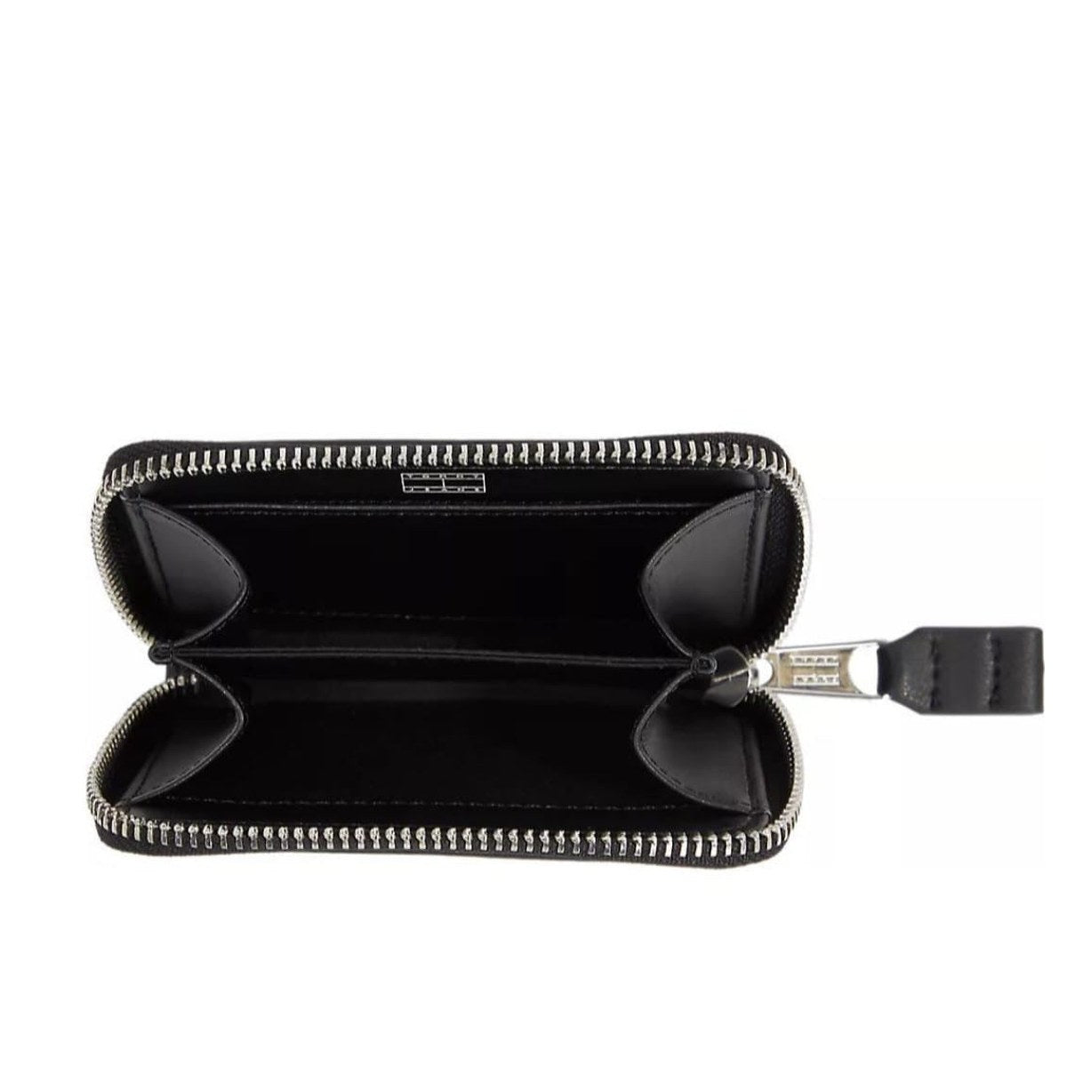 Monogram Zip small wallet – Black