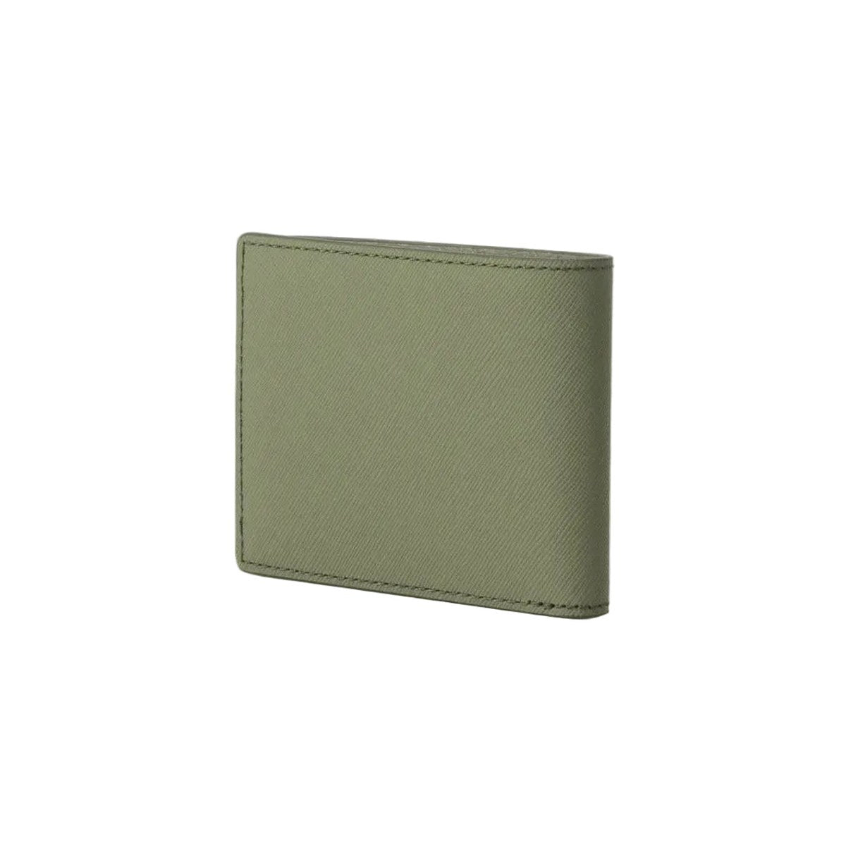 Essential Saffiano Bifold Wallet – Olive Green