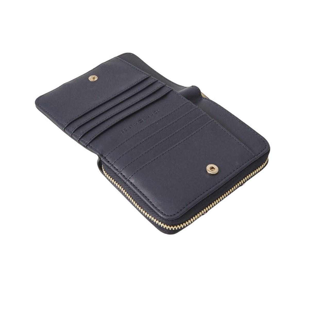 Compact Zip Wallet – Navy