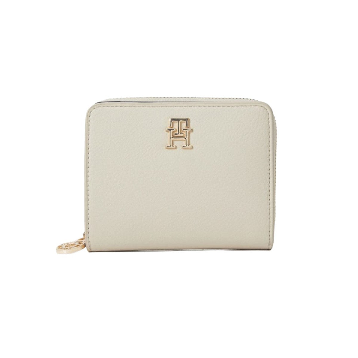 Monogram Zip Around Compact Wallet – OffWhite