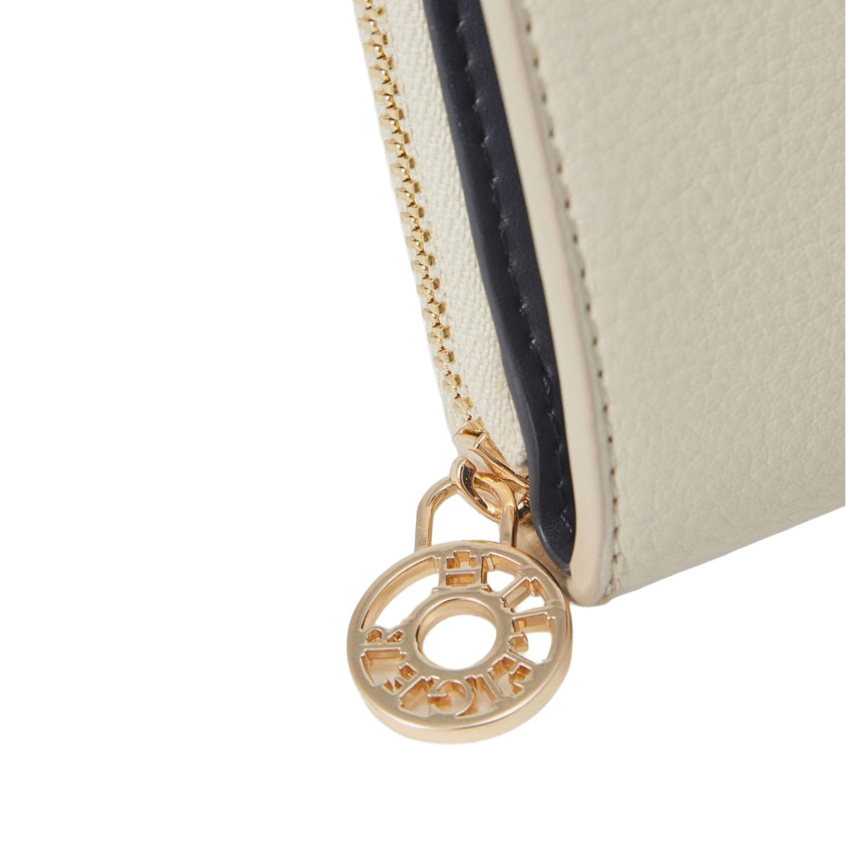 Monogram Zip Around Compact Wallet – OffWhite