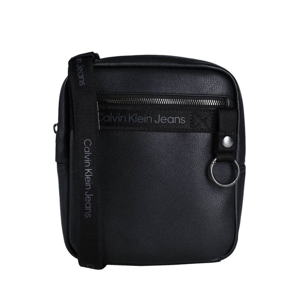 Urban Utility Crossbody Bag – Black