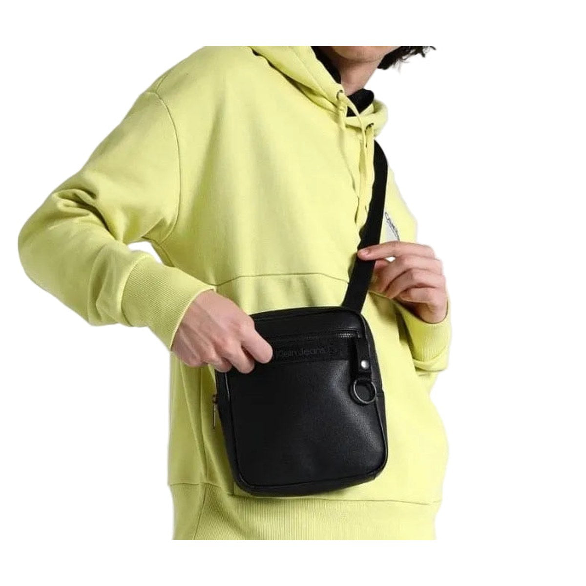 Urban Utility Crossbody Bag – Black