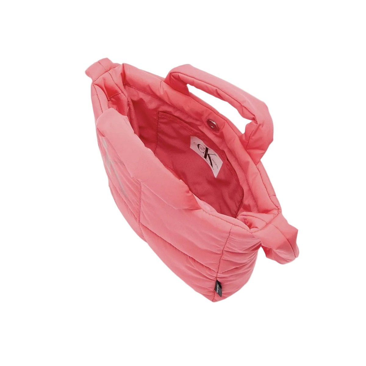 Puffer Crossbody Bag – Coral Pink