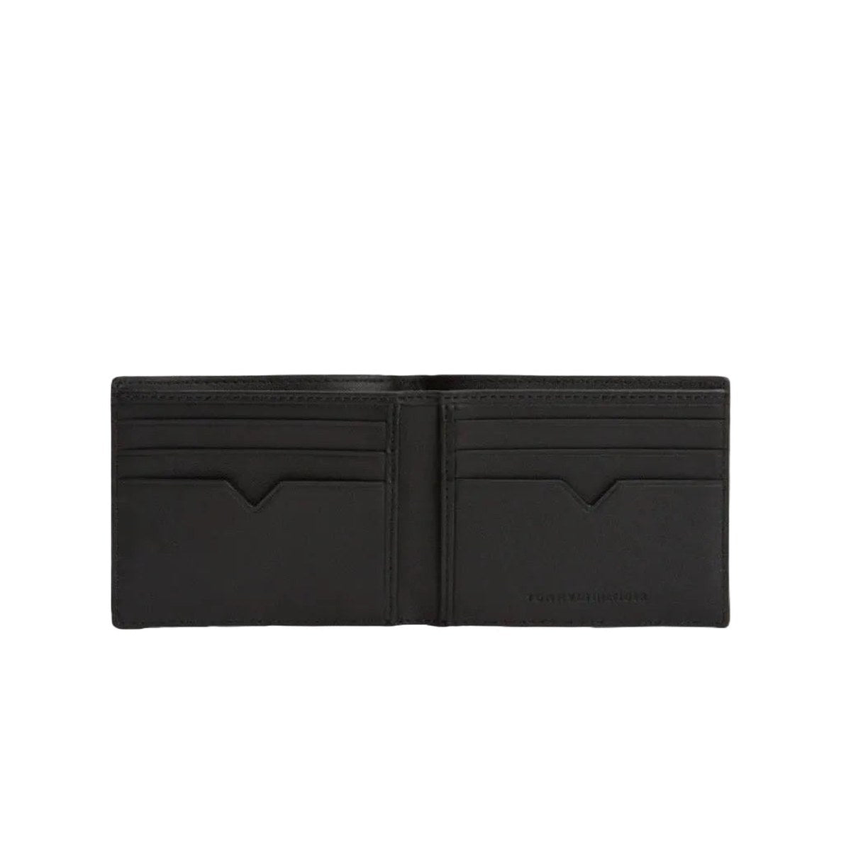 Textured Bifold Wallet – Black