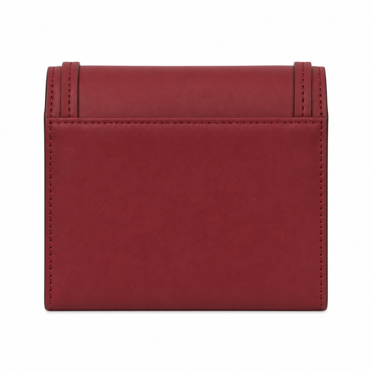 k/klassik contrast compact wallet - Burgundy