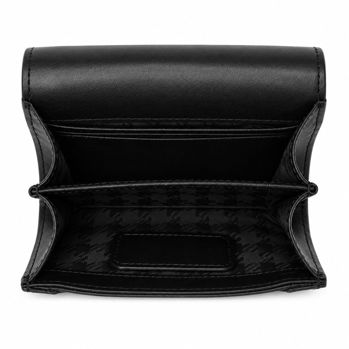 k/klassik contrast compact wallet - Burgundy