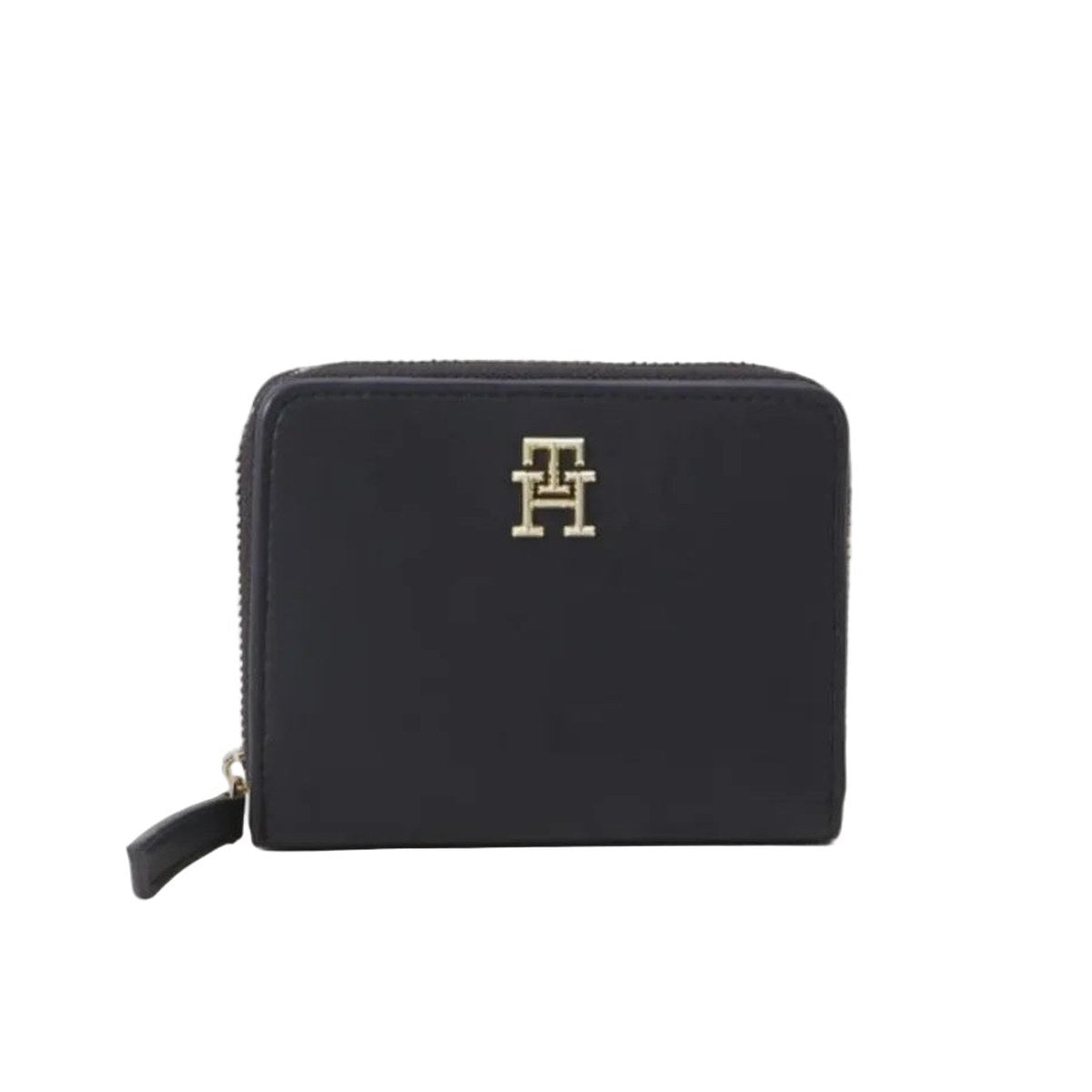 Monogram Zip-Around Wallet – Navy