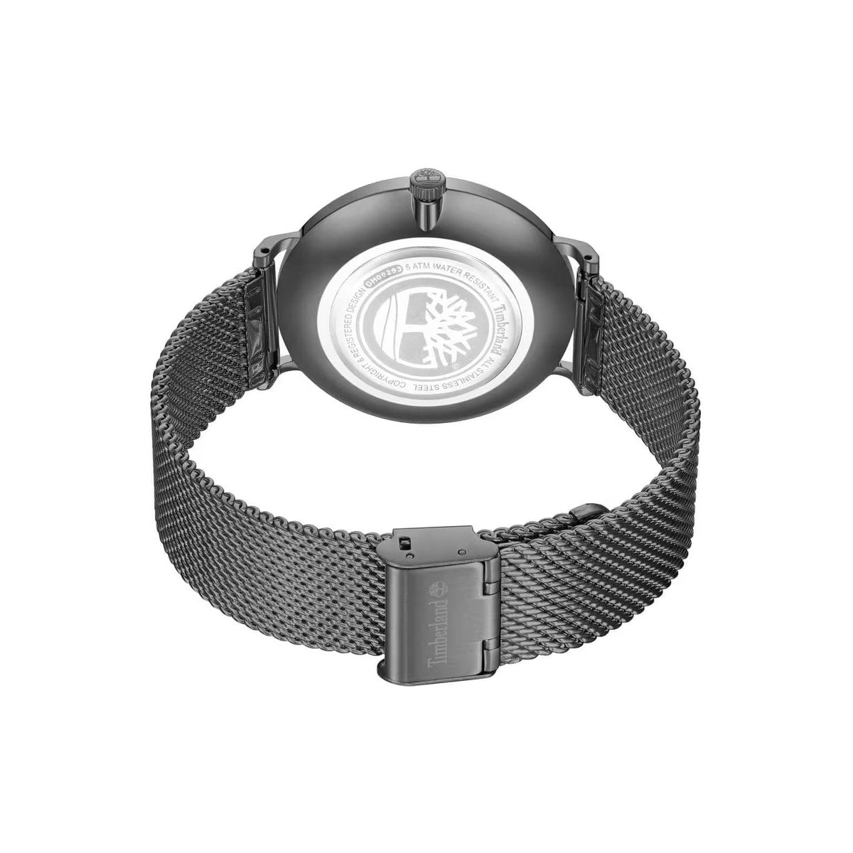 Blue Dial Gunmetal Mesh Bracelet Watch