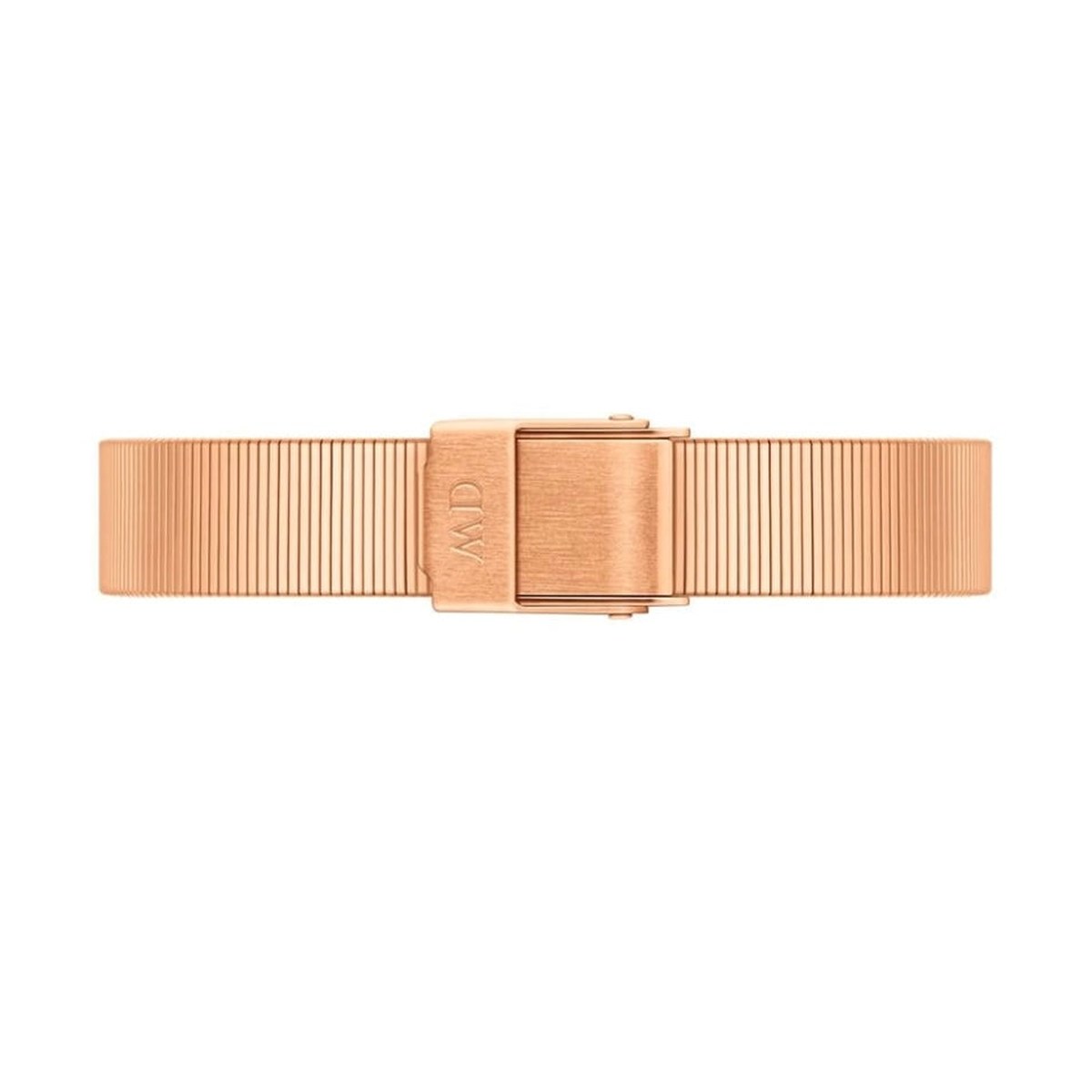 Petite Pressed Rose Gold Mesh Watch