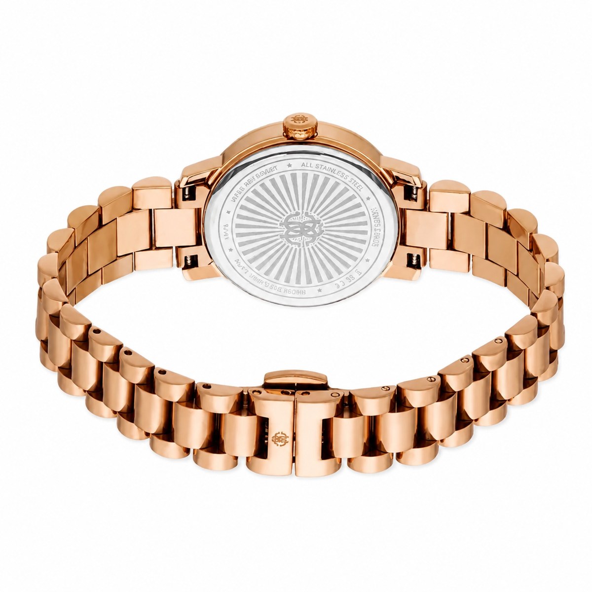 Blue Dial Rose Gold Watch
