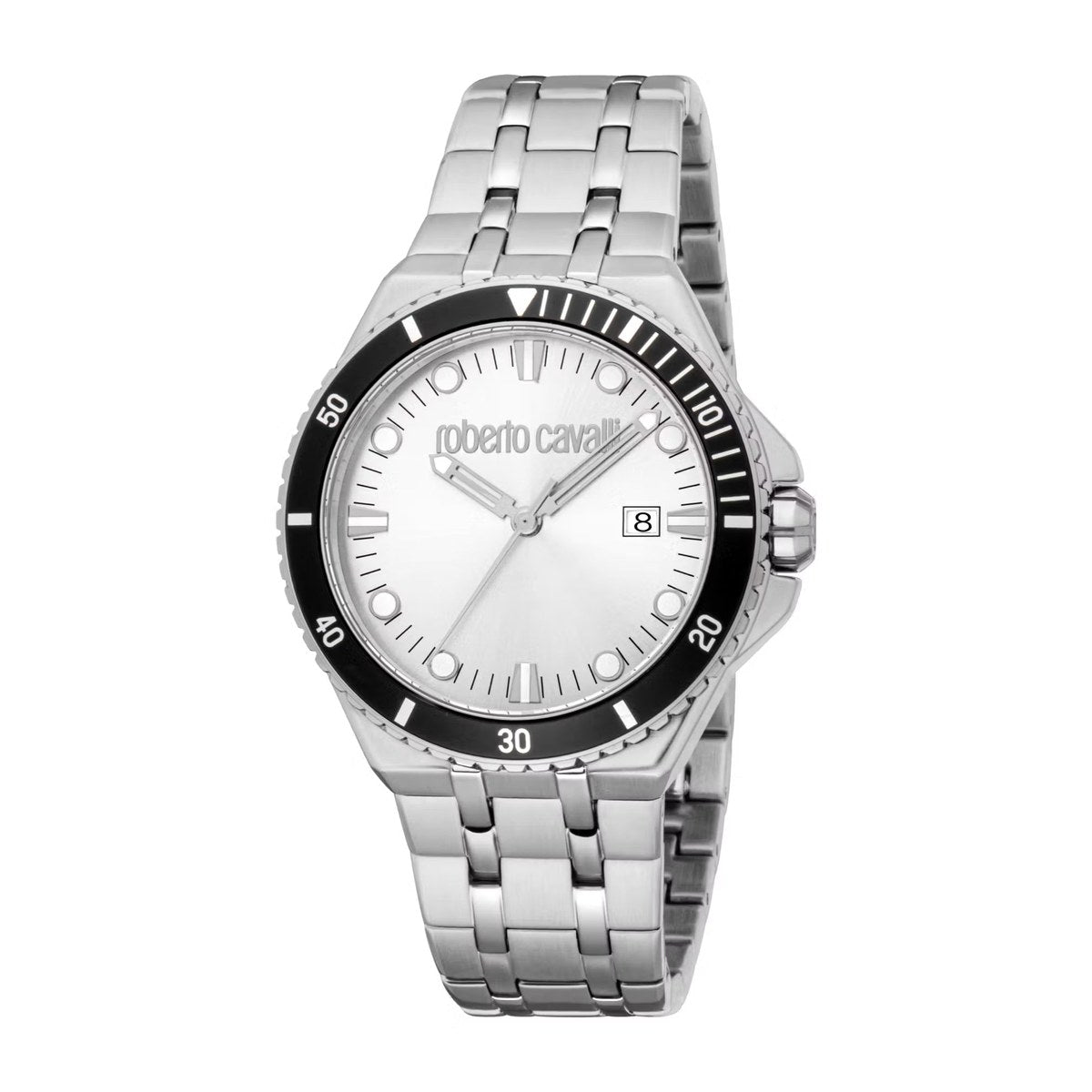 Stainless Steel Diver Watch - Silver